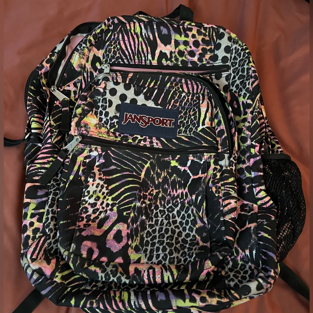 Leopard Print Jansport